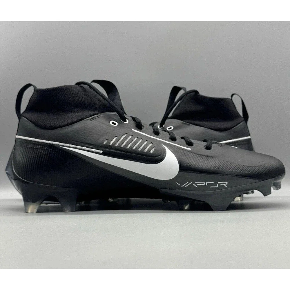 New Men's Nike Vapor Edge Pro 360 2 Black Football Cleats DA5456-010 US Size 15
